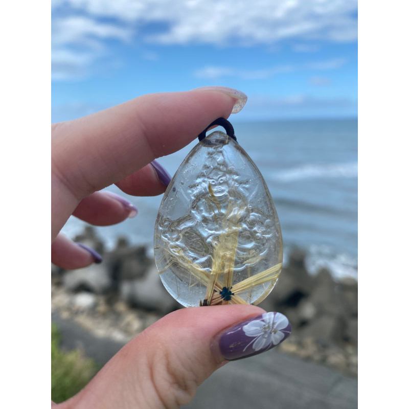 鈦金花晶體收藏 商品實拍
