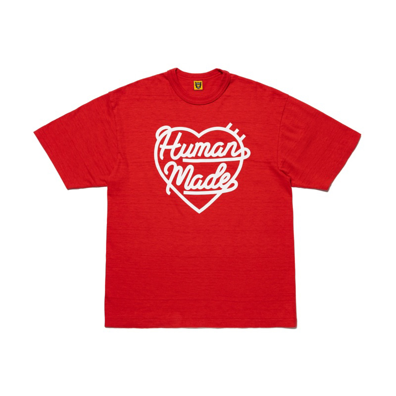 全新HUMAN MADE 23SS COLOR T-SHIRT #2 四色草寫愛心短袖| 蝦皮購物