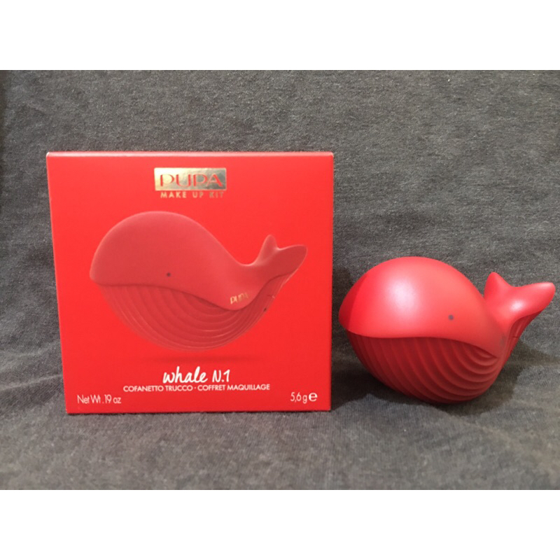 《即期出清》Pupa 漂漂鯨唇彩盒（紅）5.6g