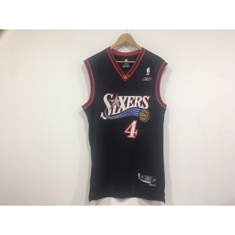 Reebok Philadelphia 76ers NBA Chris Webber Vintage Satin Jersey