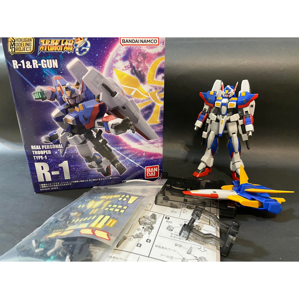 二手 已組裝 代理版 SMP SUPER MINIPLA 超級機器人大戰OG R-1 & R-GUN 套組 SRX小隊 | 蝦皮購物