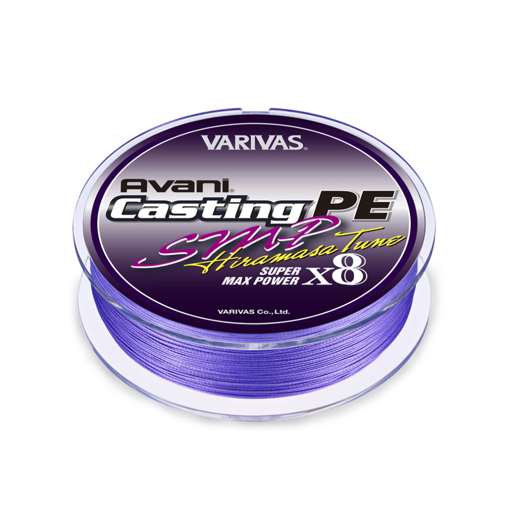 Varivas Avani Casting PE SMP X8 船拋PE 日本限定Hiramasa Tune 紫色