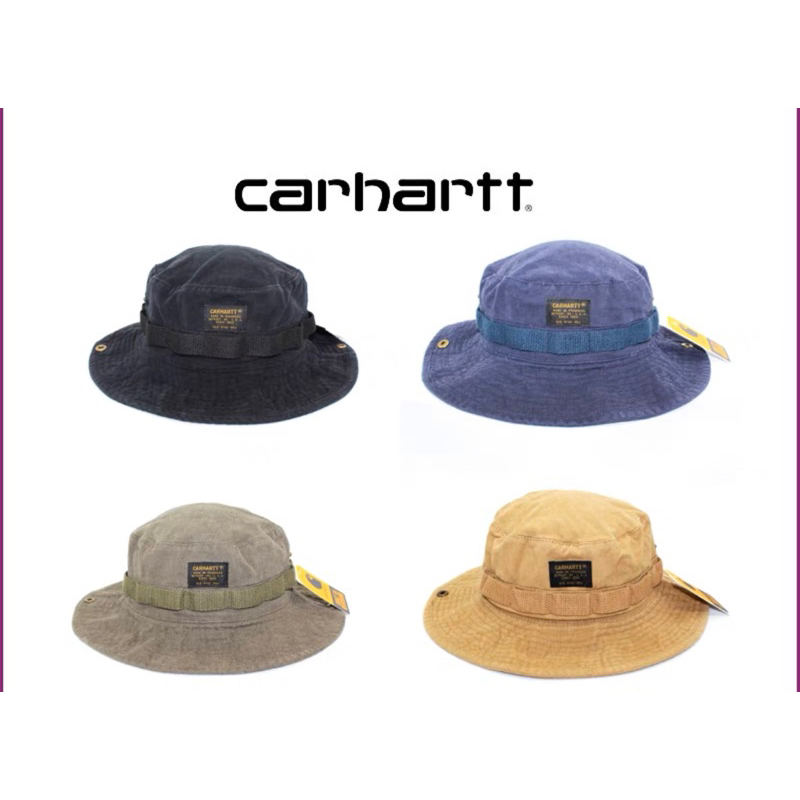 歐洲代購正品CARHARTT WIP Watch Bucket Hat 卡哈特 復古漁夫帽 大帽簷 多色 潮流 帽