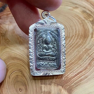 📿九大聖僧神通第一龍婆蜀⚜️百年光輝崇迪⚜️純銀殼孤品圖鑑版📖