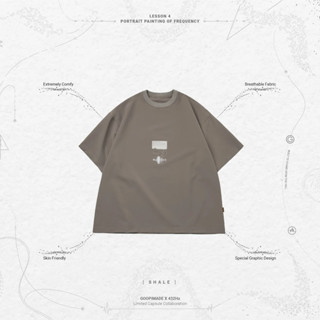 Goopi x 432 432hz 限量聯名N4.A0T - “Resonance“ Graphic Tee 圖像T