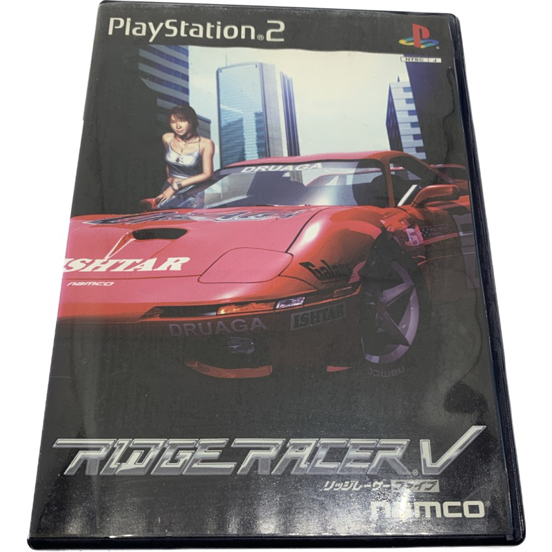 PS2 實感賽車 5 RIDGE RACER Ⅴ 日版 盒裝 附說明書 二手 | 蝦皮購物