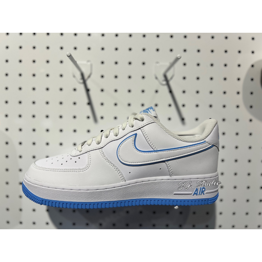 S.G NIKE AIR FORCE 1 07 DV0788-101 白藍北卡藍AF1 休閒鞋男女鞋百搭