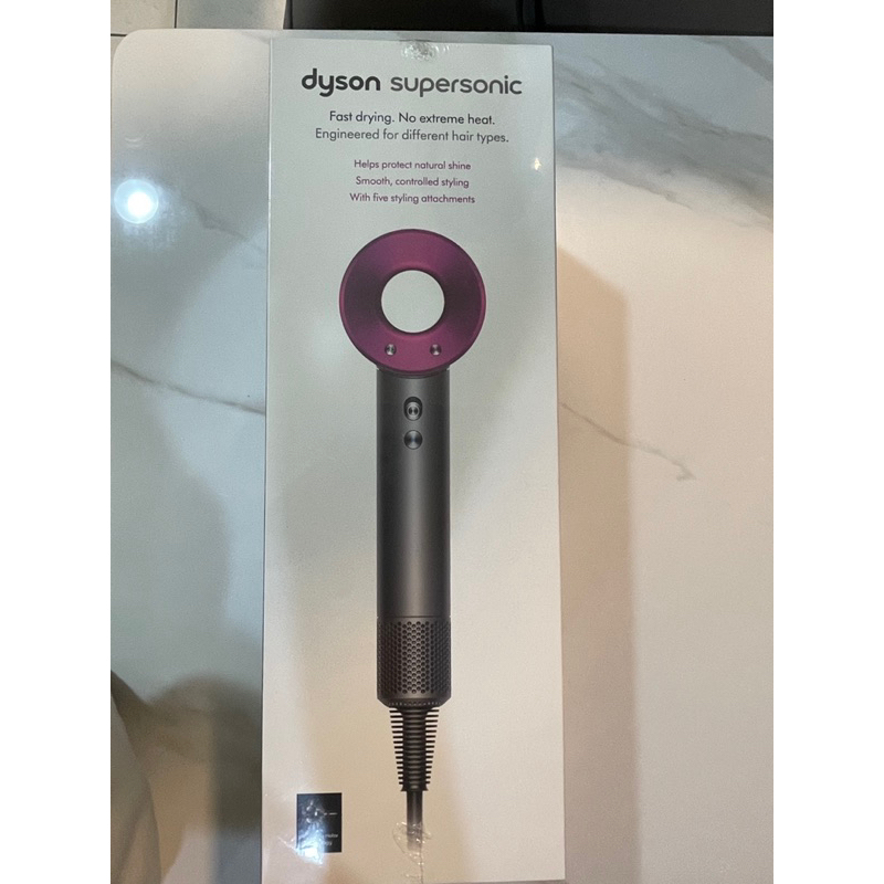 Dyson HD08 吹風機全新未拆封底價了不議價（非福利品） 桃紅色送收納架