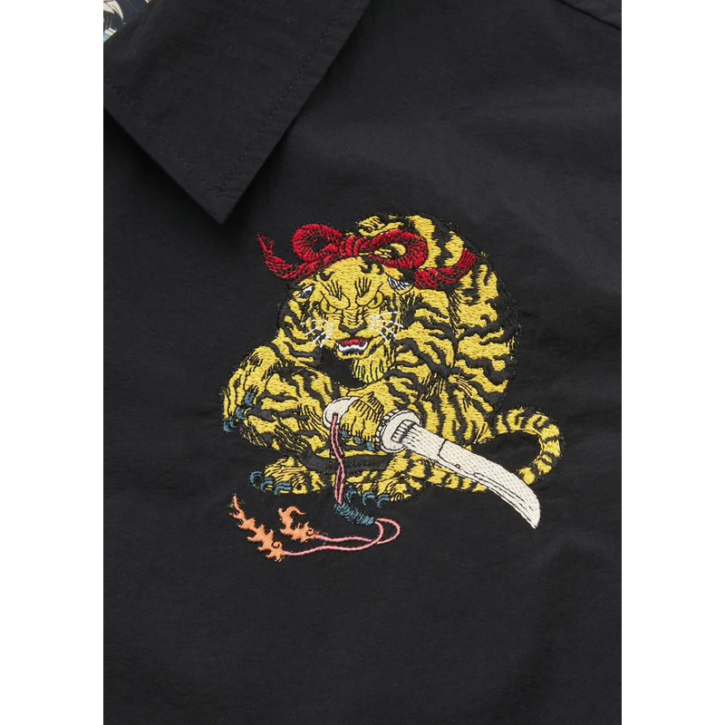 現貨】日本品牌graniph X 石黑亞矢子老虎刺繡夾克外套干支寅