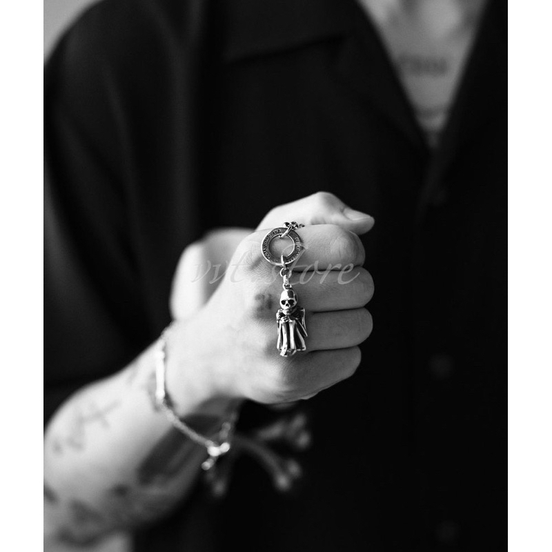 NEIGHBORHOOD 23SS NH X GREAT FROG . KEYRING 聯名限定單品骷顱頭鑰匙