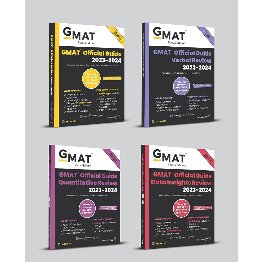 【現貨】GMAT Official Guide 2023-2024 (第4版)：Books + Online Question Bank ...