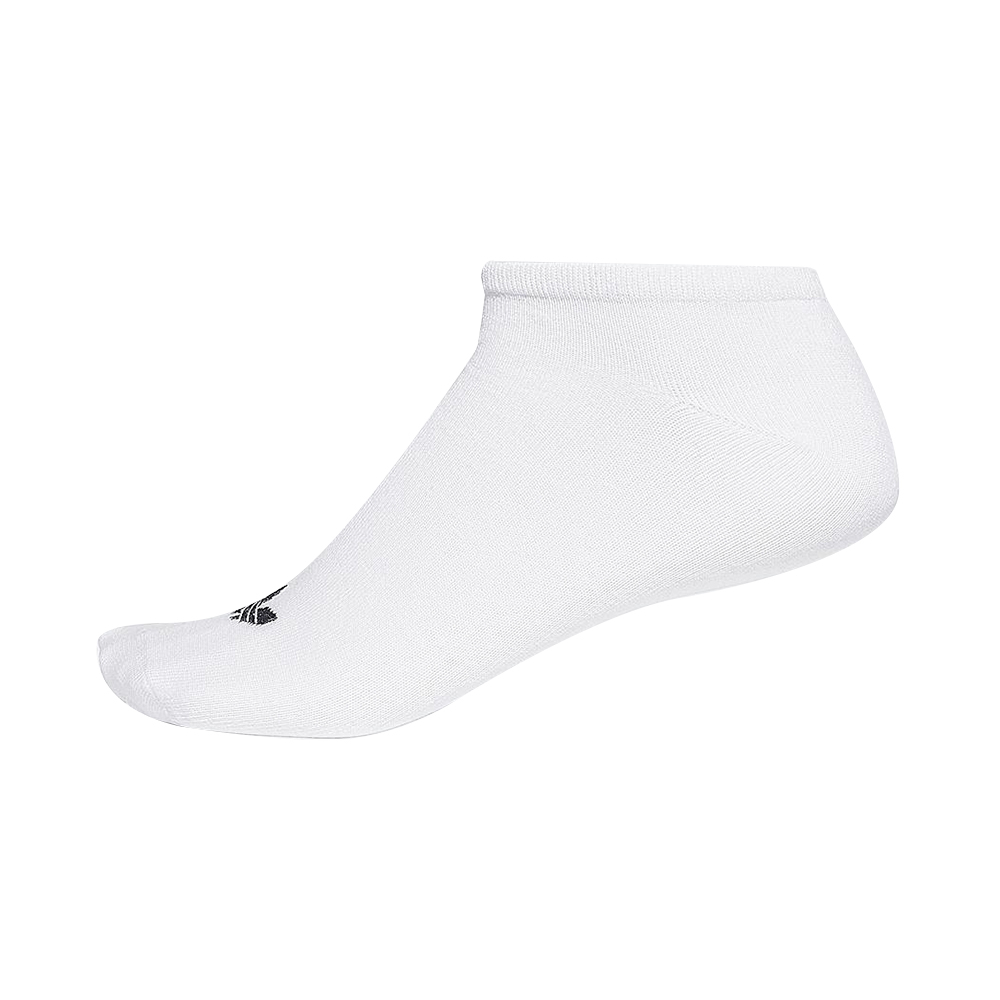 ADIDAS 短襪 踝襪 隱形襪 3入組 黑白 TREFOIL LINER - S20273 / S20274 | 蝦皮購物
