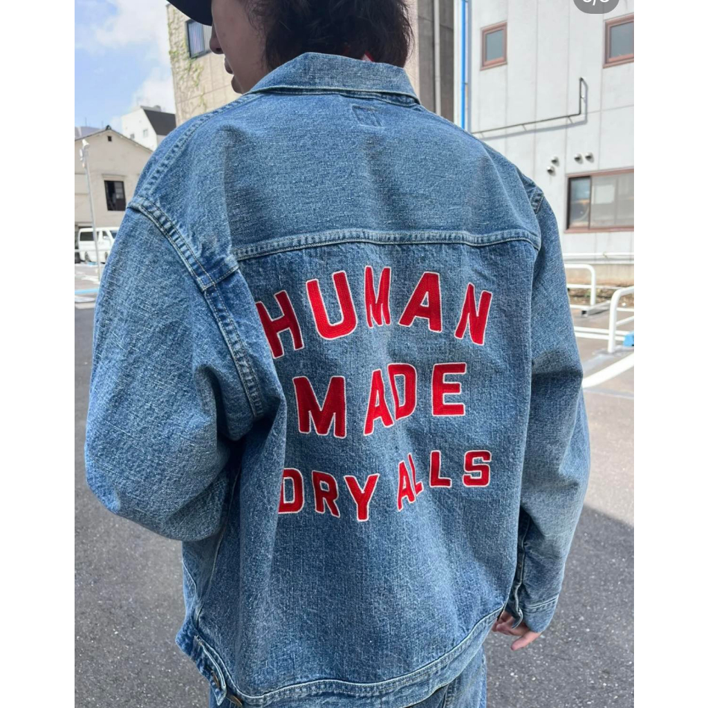 AirRoom全新現貨2022AW HUMAN MADE STORM COWBOY DENIM JACKET 牛仔