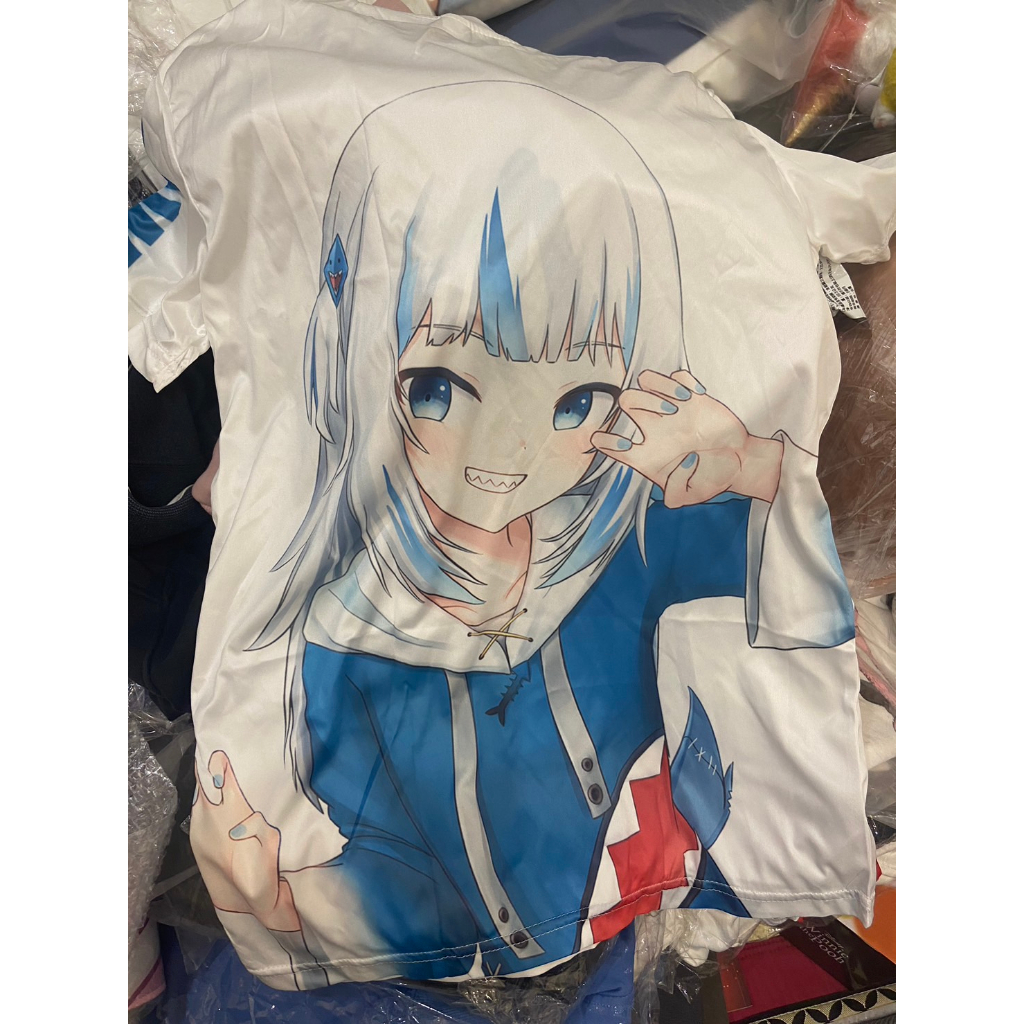 Hololive 噶嗚·古拉衣服 古拉COS 鯊魚 鯊鯊 Gawr Gura Gawr Gura衣服 | 蝦皮購物