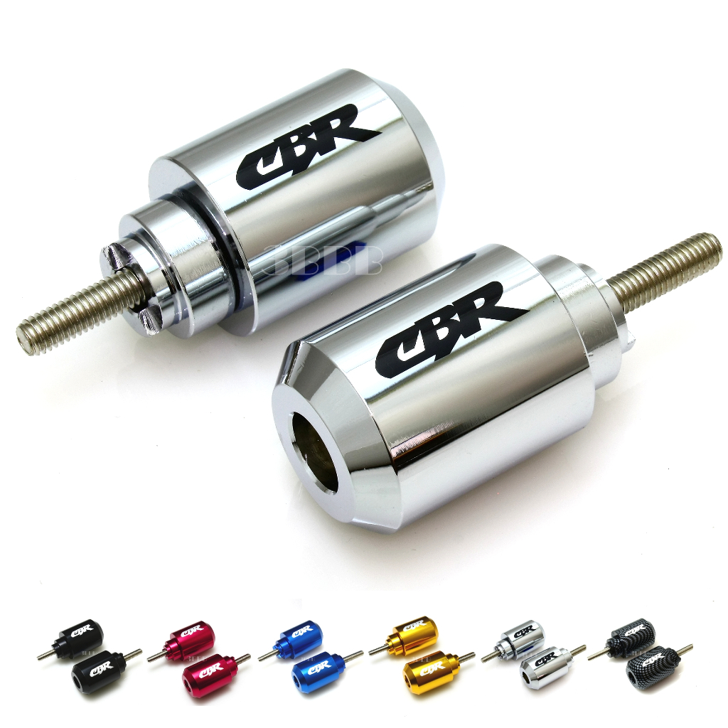 Manopole Manubrio Moto CBR - Gomma E Alluminio Per Modelli 250R-1000RR