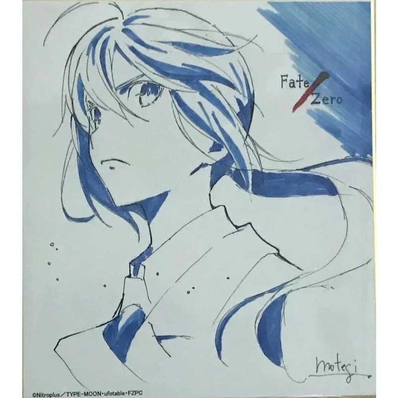 fate ufotableカフェ複製色紙セット Fate/Stay Night UBW 複製ミニ色紙