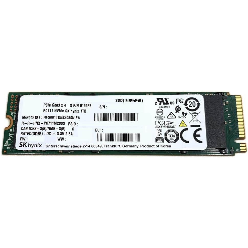 SK】SSD 1TB NVMe PC711(拆封新品) | 蝦皮購物