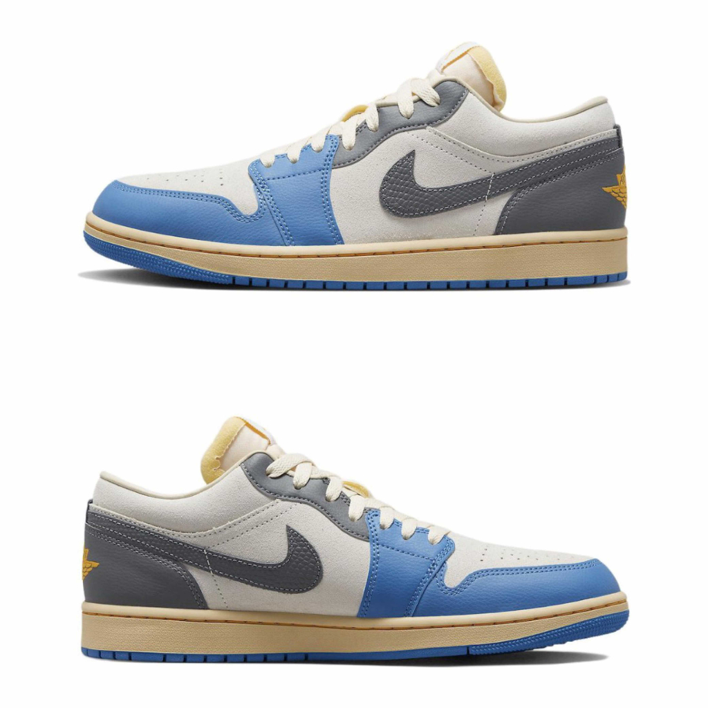 歐鉉]NIKE AIR JORDAN 1 LOW SE UNC TOKYO 96 藍灰東京DZ5376-469