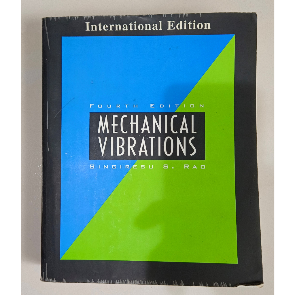 Mechanical Vibrations (4th Edition)-Singiresu S. Rao-震動學-振動學 | 蝦皮購物