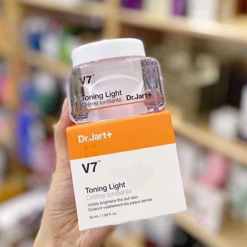 [現貨]Dr.Jart V7 素顏霜 維他命超肌光鑽白霜 提亮 妝前 維他命 亮白 50ml | 蝦皮購物