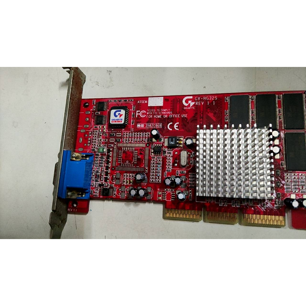 AGP顯示卡32M 64M ATI 3D卡 GV-AG32S 其他代尋各種卡請聊聊詢問 | 蝦皮購物