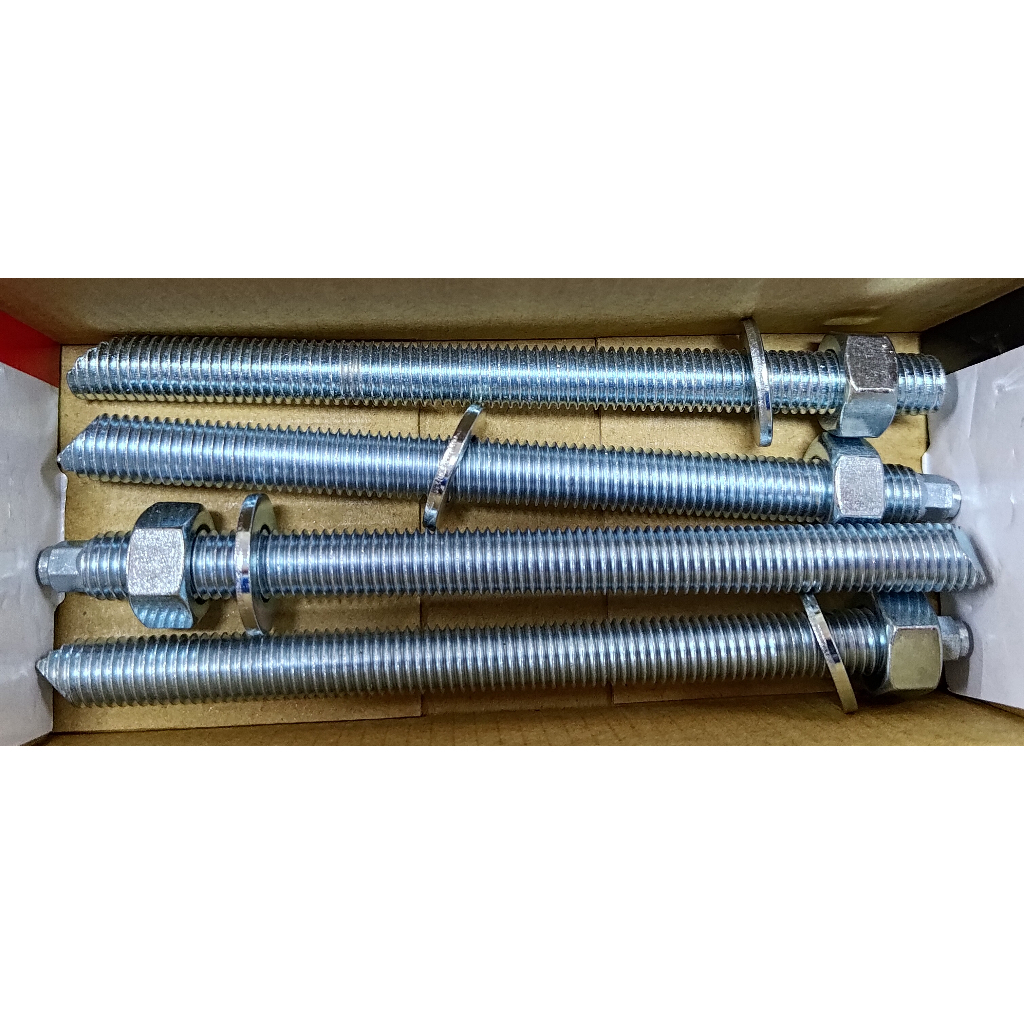 【金牛五金】HILTI喜利得 喜得釘原廠 M10 M12 M16鍍鋅螺桿 化學錨栓 錨栓膠囊螺桿 化學安卡螺桿 安卡藥劑 | 蝦皮購物