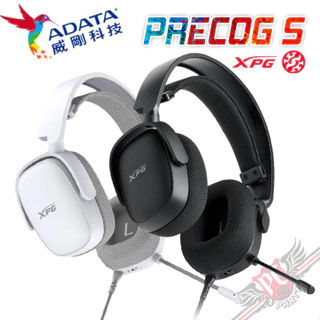 ADATA 威剛 XPG PRECOG S 3.5mm 電競耳機 黑色/白色 PC PARTY