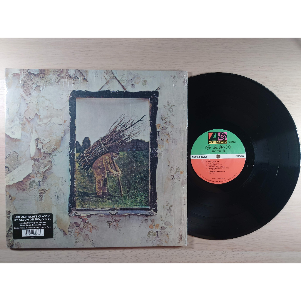 Led Zeppelin – IV R1-535340 2014年版黑膠唱片美盤| 蝦皮購物