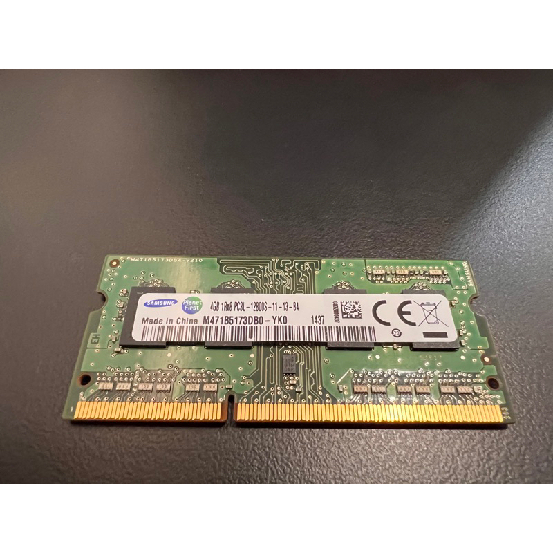 筆電記憶體三星SAMSUNG DDR3 4GB 1Rx8 PC3L-12800S | 蝦皮購物