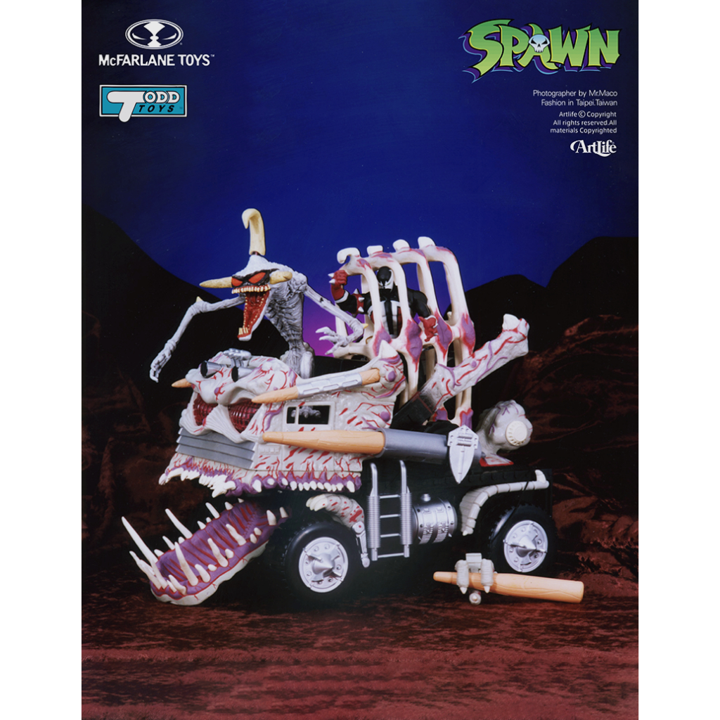Artlife ㊁ TODD TOY 1994 SPAWN VIOLATOR MONSTER RIG 閃靈悍將 Artlife ㊁ TODD TOY 1994 SPAWN VIOLATOR MONSTER RIG 閃靈悍將