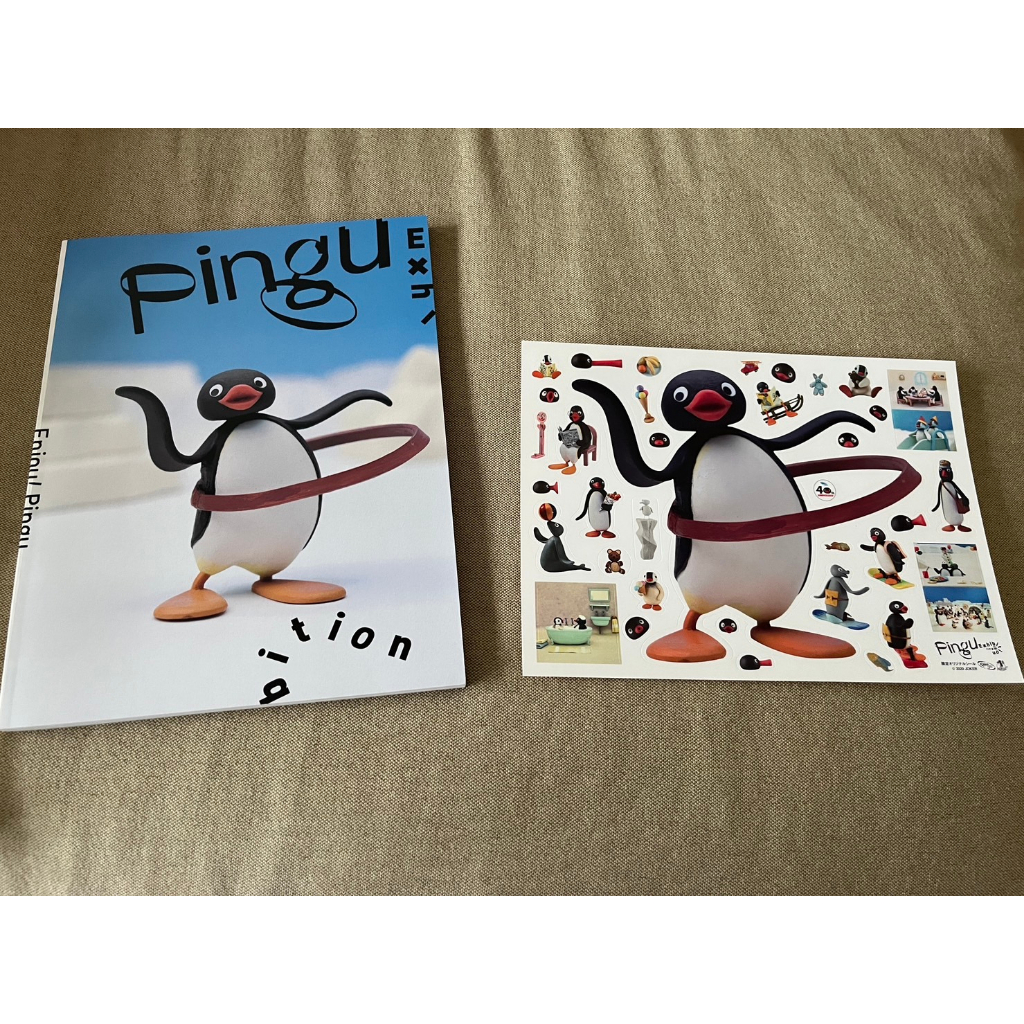 企鵝家族 PINGU PINGA ROBBY Fansbook 日本展覽 限定 畫冊 官方設定集 附大貼紙一張 | 蝦皮購物