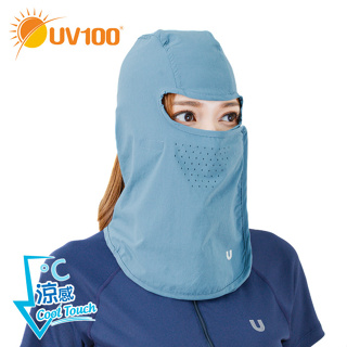 【UV100】 防曬 抗UV-涼感彈性透氣頭套-快速穿脫(MD21308)