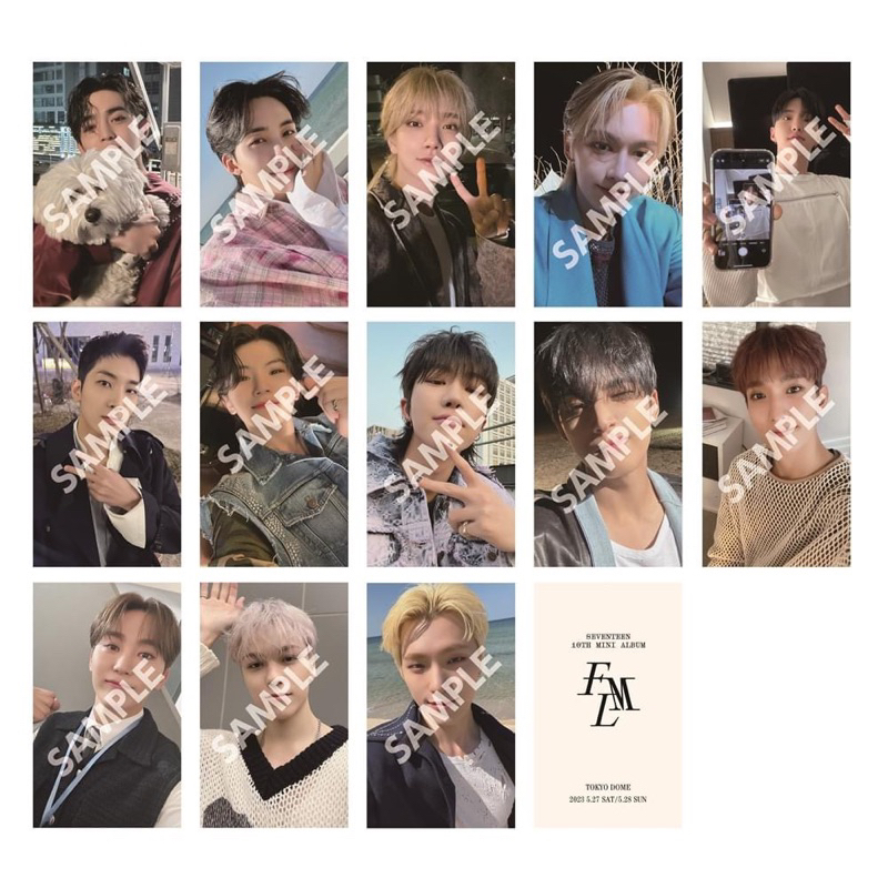 名入れ無料】 トレカ 消費期限 SEVENTEEN 大阪 コンプ 13種