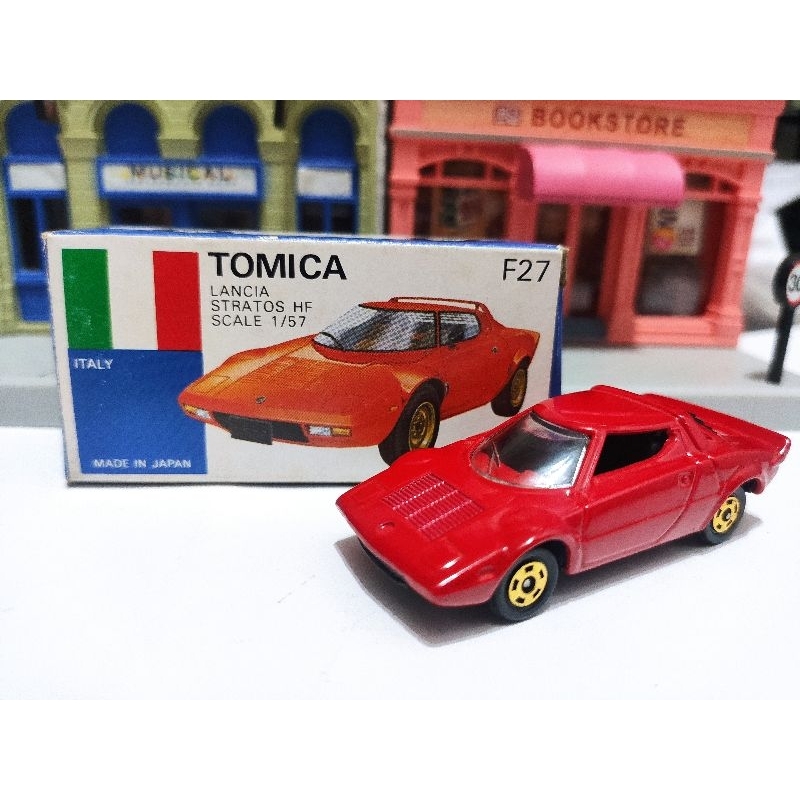 トミカF27 LANCIA STRATOS HF 日本製ミニカー TOMICA - ミニカー