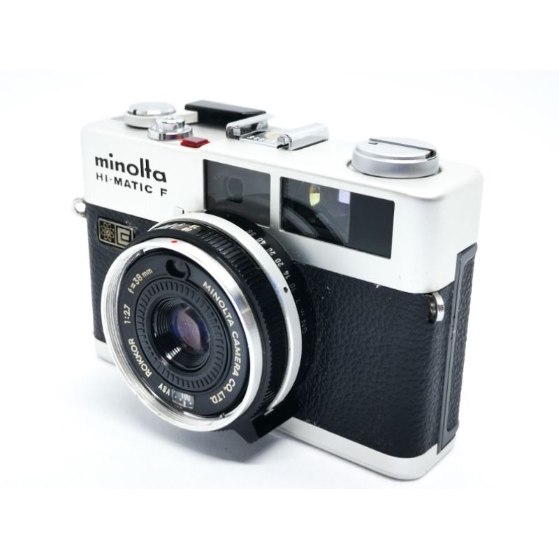 0510古典極美底片膠片焦卷收藏旁軸相機minolta hi-matic f 故障機 