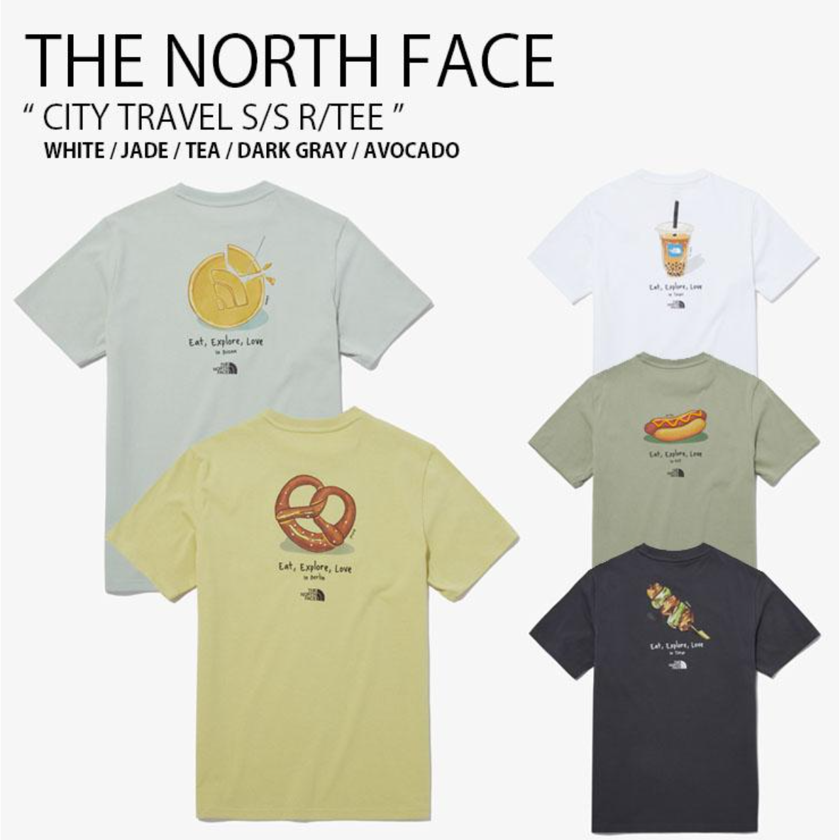 The north face deals city t shirt