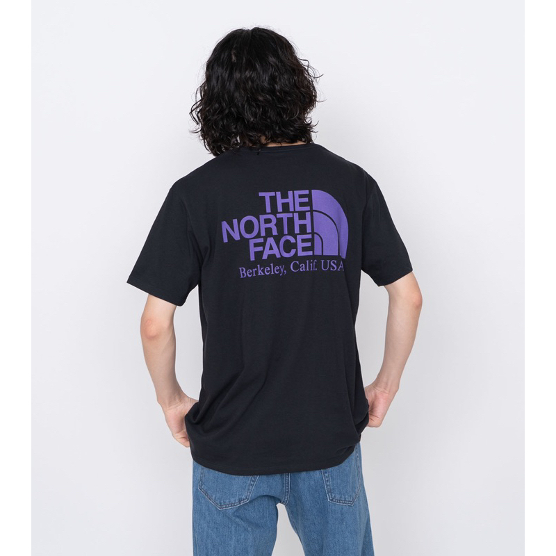 The north face deals purple label t shirt