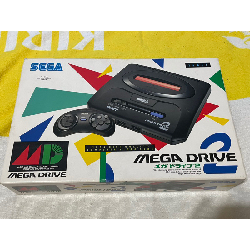 SEGA MEGA DRIVE2 MD2 無書 盒裝完整 | 蝦皮購物
