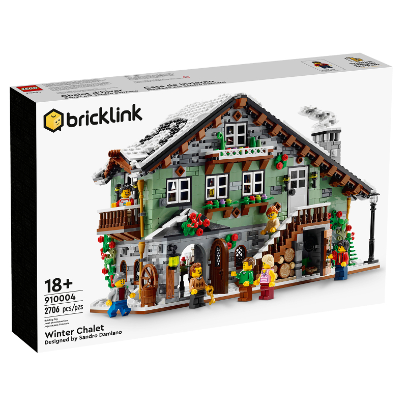 LEGO 910004 bricklink聯名 冬季小屋