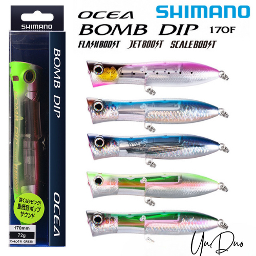 Leurre Flottant Shimano Ocea Head Dip FB 175F – Pêche En Mer – Couleur 003