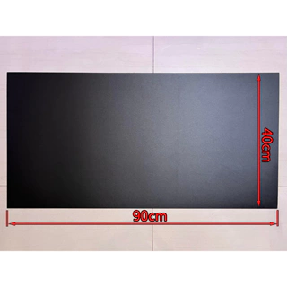 【LiCH】保證一次料 A159 磨砂黑實心2mm PP塑膠板 40*90公分 車泊排風扇 循環扇窗板DIY 高強度靭性