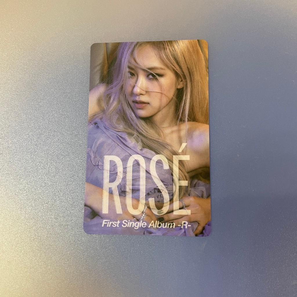 預購 現貨 官方 下單後等四週 blackpink rose rolo solo 試聽卡 特典卡 小卡 | 蝦皮購物
