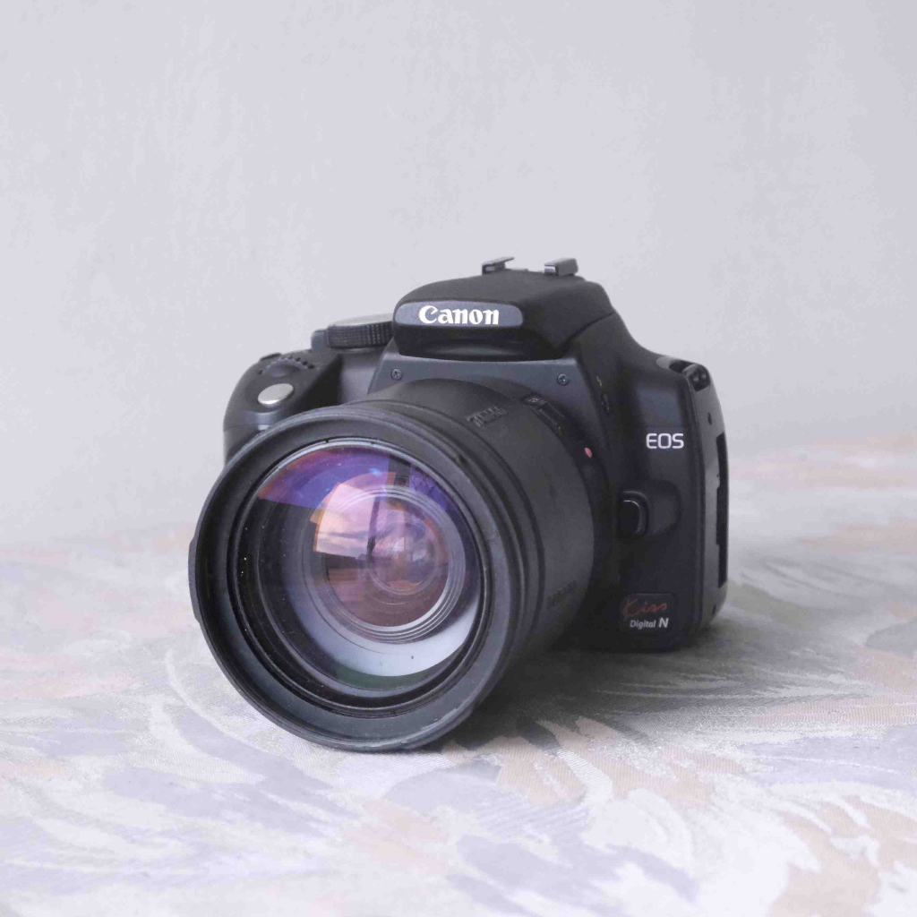 canon EOS Kiss Digital N (350D) 附一顆鏡頭 自動 單眼 SLR CMOS 老數位 相機