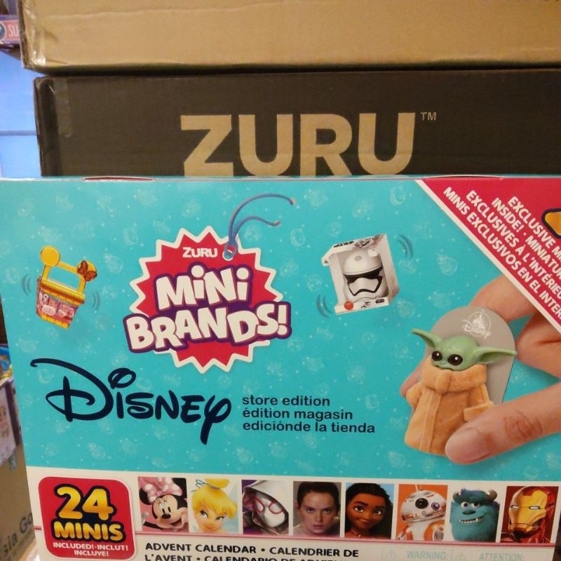 Calendrier de l'Avent Disney Store Mini Brands Series 2 en édition