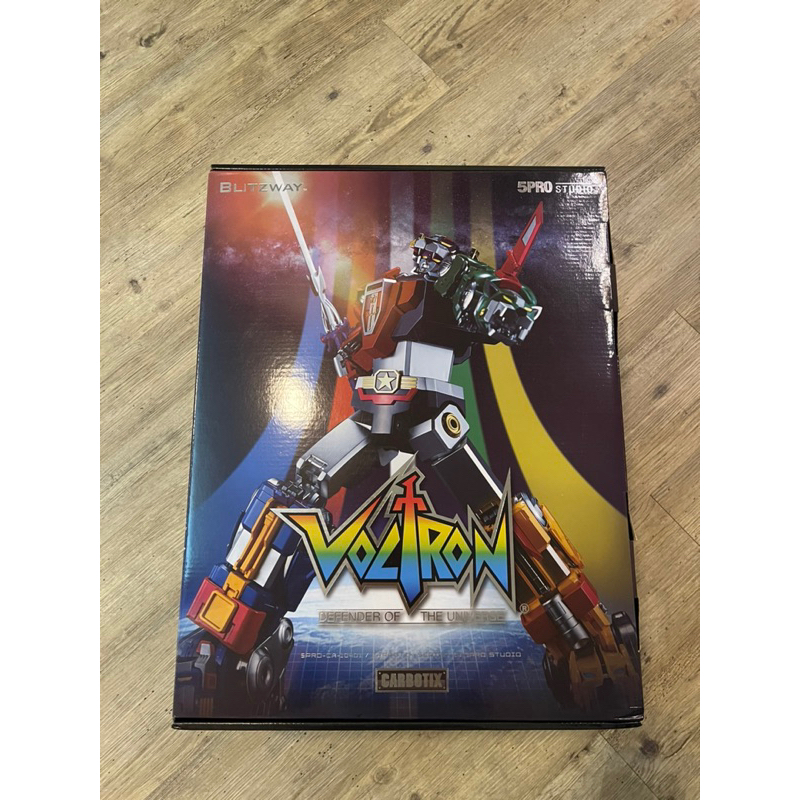 正版 已拆盒 Blitzway 5PRO Voltron 聖戰士 五獅合體 百獸王 五獅子 合金 38公分 | 蝦皮購物