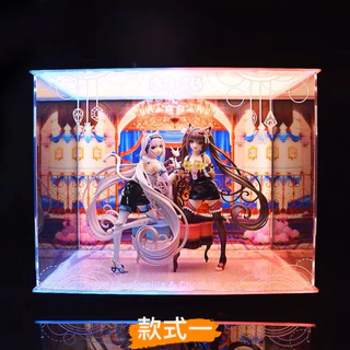 【一番賞模玩店】Native NEKOPARA 貓娘樂園 巧克力 香草 專屬展示盒 (不含公仔)