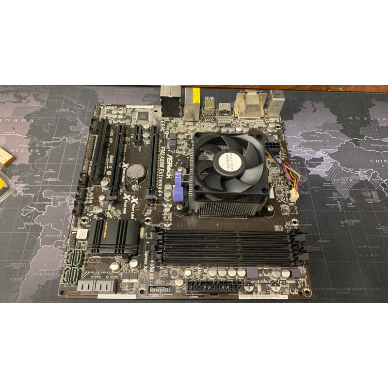 華擎 ASRock FM2A88M Extreme4+ 主機板 + AMD A8-6600 CPU | 蝦皮購物
