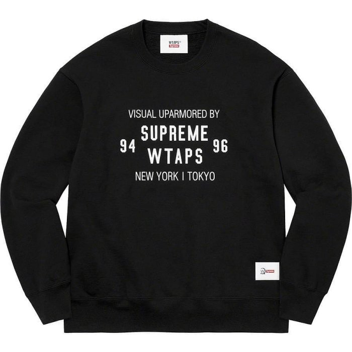 IMPRESSION】Supreme® WTAPS® 21AW CREWNECK 長袖衛衣套衫| 蝦皮購物