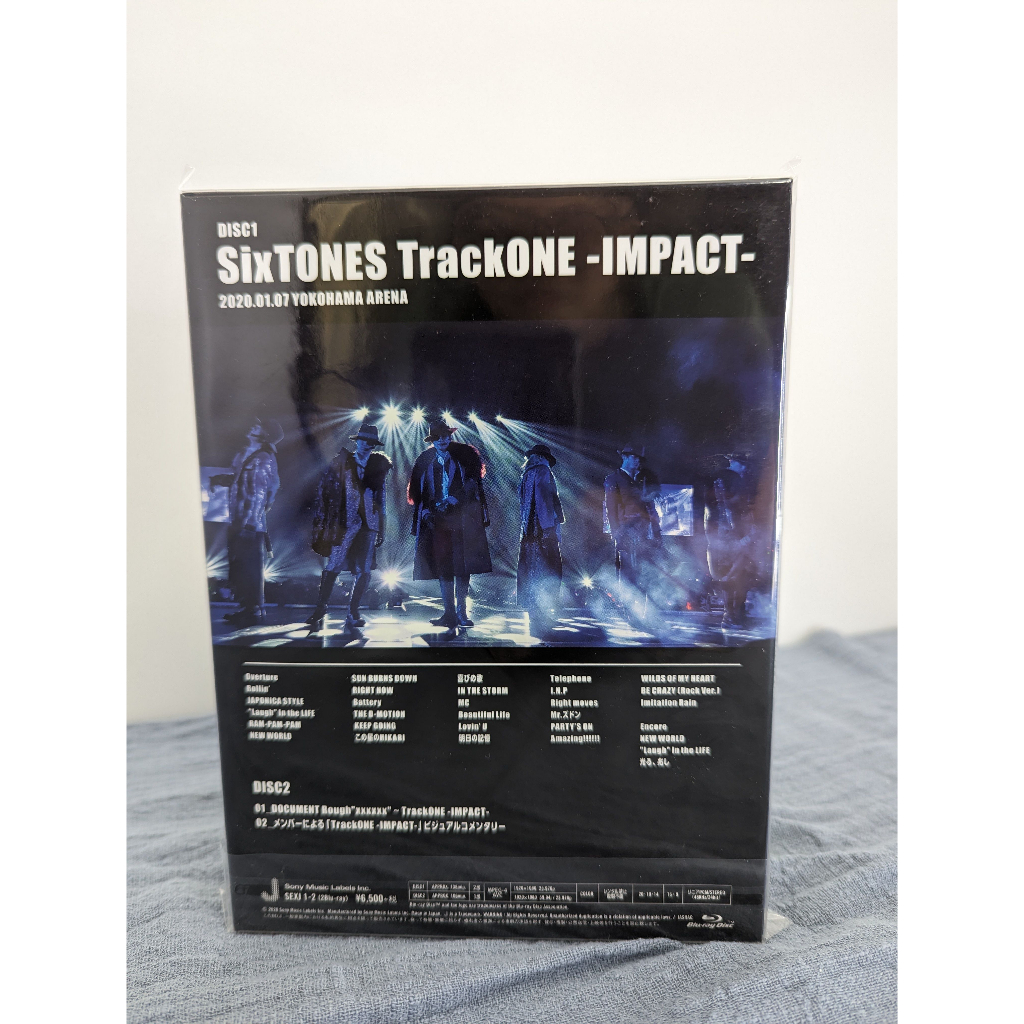 SixTONES TrackONE IMPACT Blu-ray 思いがけなかっ 初回