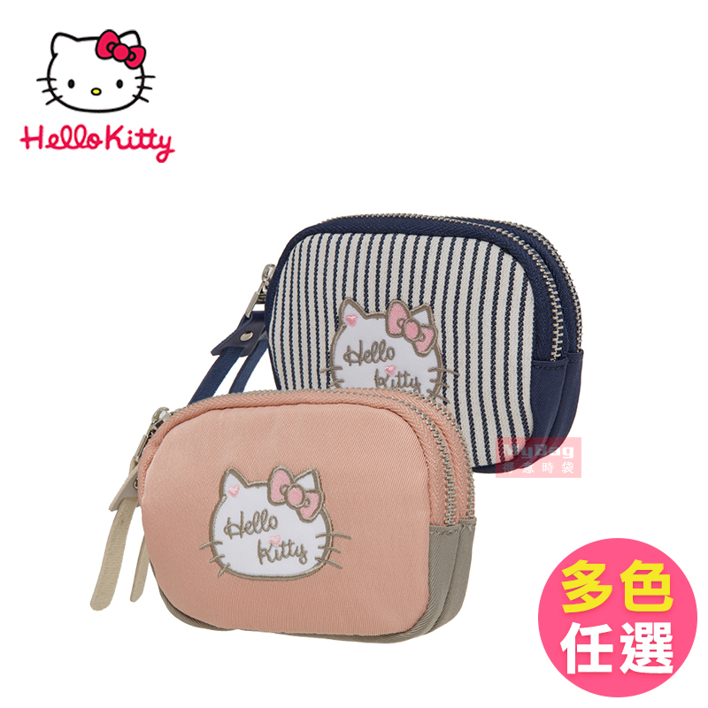Hello Kitty 零錢包 甜心凱蒂 雙層零錢包 凱蒂貓 錢包 鑰匙包 KT03D05 得意時袋 | 蝦皮購物